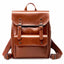 100% Genuine Leather Backpack – Vintage Laptop Backpack for Women Premium Work & Travel Bag