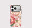 Pink Peony Floral iPhone Case – Shockproof Aesthetic Cover