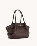 JW PEİ Hana Medium Tote Bag-Dark Brown