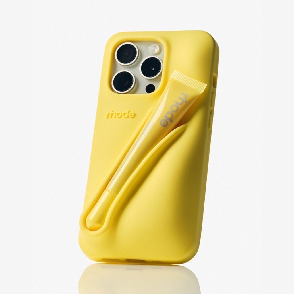 Rhode Phone Case with Matching Rhode Lip Gloss & Official Rhode Box