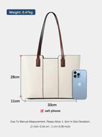 100% Genuine Leather Tote Bag