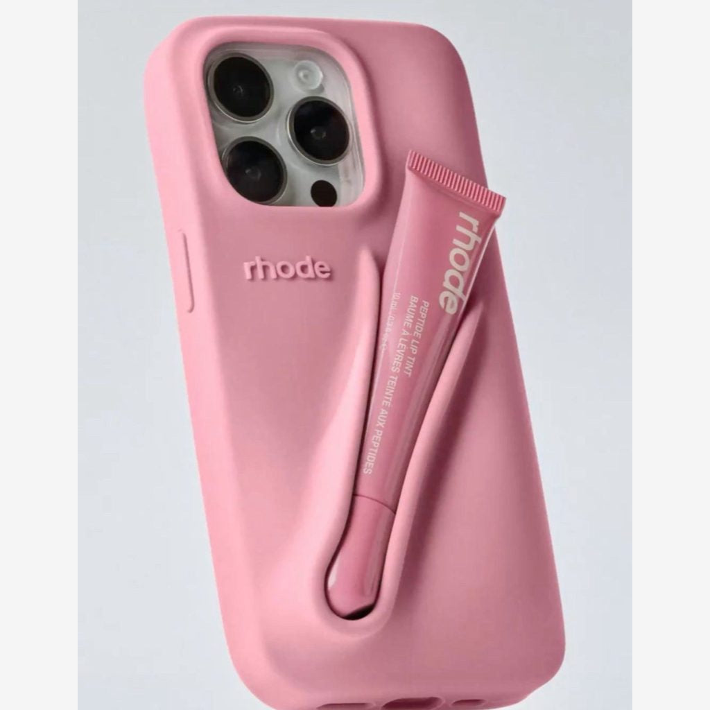 Rhode Phone Case with Matching Rhode Lip Gloss & Official Rhode Box