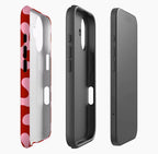 Artistic Red Pink Fluid Pattern IPhone17 Must-Haves Phone Case for IPhone