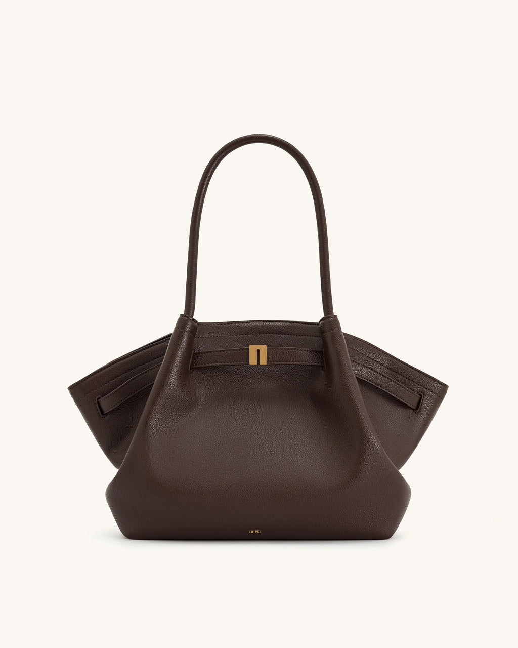 JW PEİ Hana Medium Tote Bag-Dark Brown