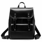 100% Genuine Leather Backpack – Vintage Laptop Backpack for Women Premium Work & Travel Bag