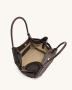 JW PEİ Hana Medium Tote Bag-Dark Brown