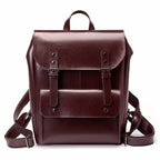 100% Genuine Leather Backpack – Vintage Laptop Backpack for Women Premium Work & Travel Bag