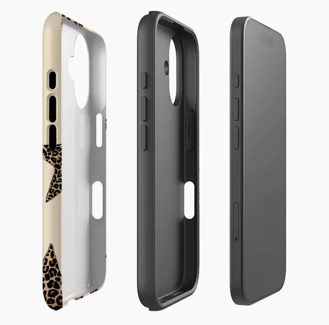 Leopard Print Stars IPhone17 Must-Haves Phone Case for IPhone Secondary image