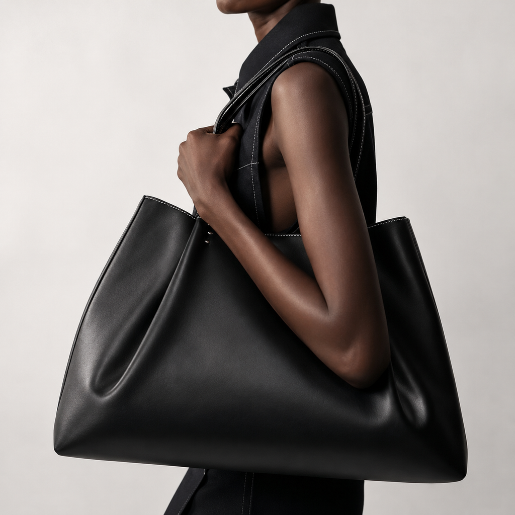 Large Black Tote Bag