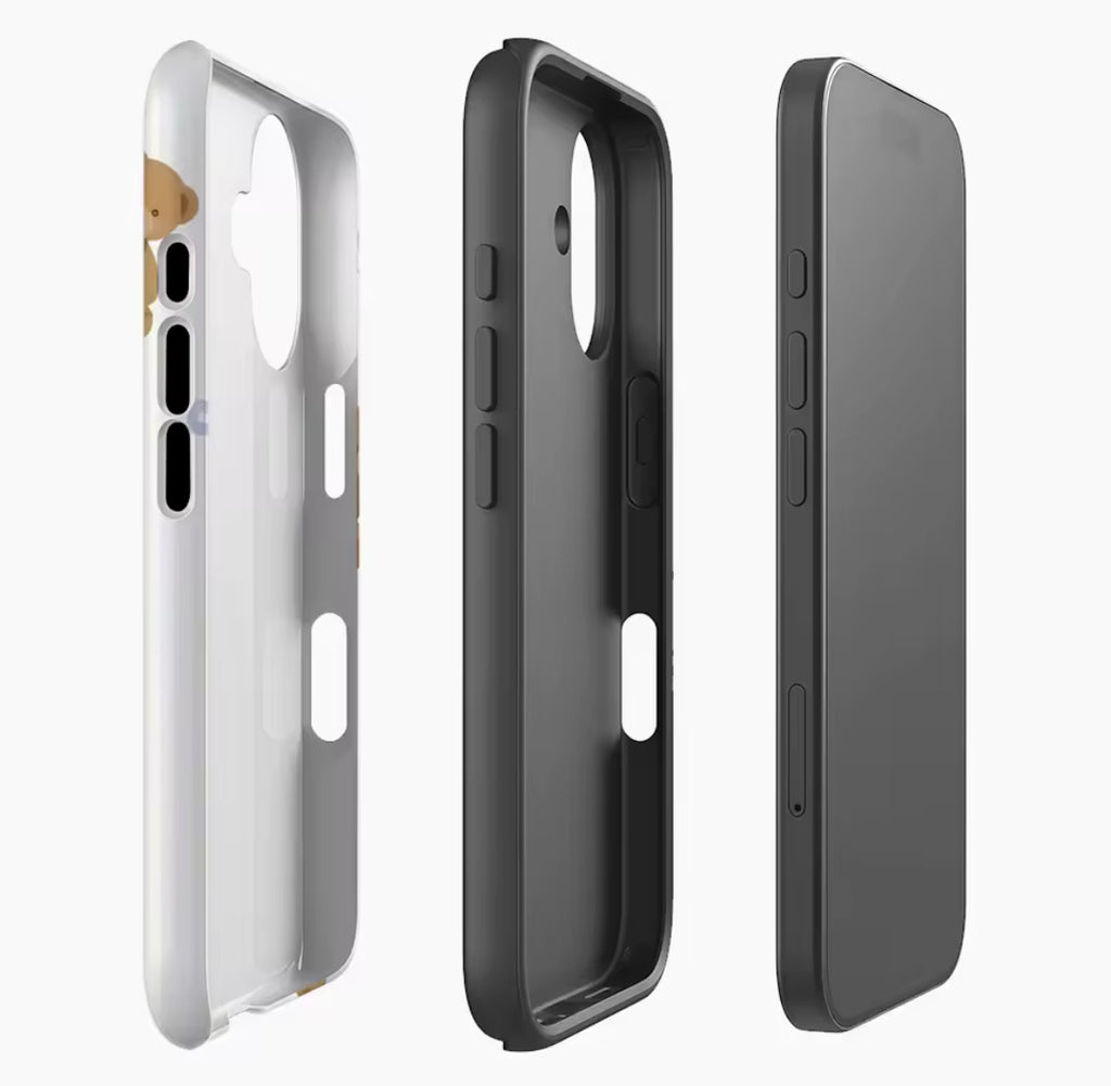 Teddy Bears with Blue Stripes IPhone17 Must-Haves Phone Case for IPhone