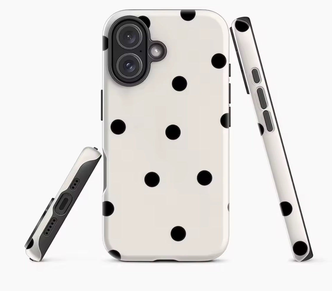 Irregular Black Polka Dots IPhone17 Must-Haves Main image
