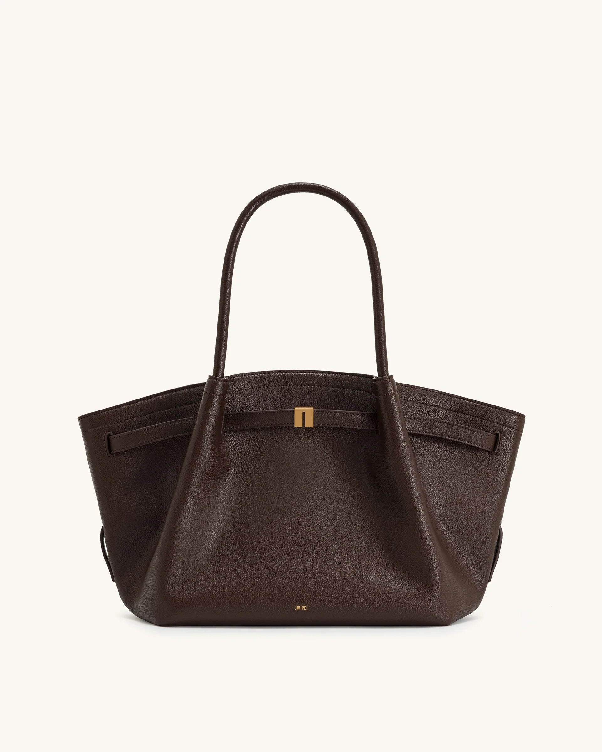 JW PEİ Hana Medium Tote Bag-Dark Brown