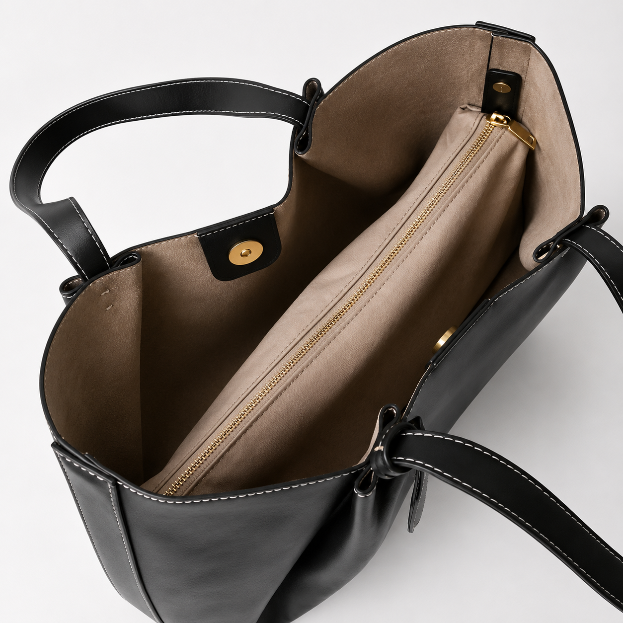 Large Black Tote Bag