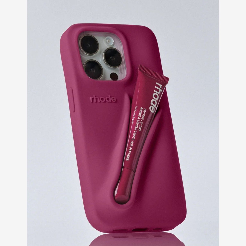 Rhode Phone Case with Matching Rhode Lip Gloss & Official Rhode Box