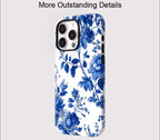 Blue Porcelain Floral Phone Case