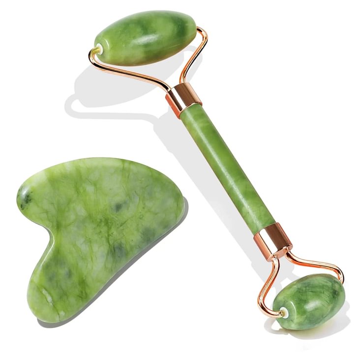 Face Roller & Gua Sha Set for Face & Neck Massage Main image