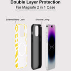 Yellow Abstract iPhone Case – Aesthetic Shockproof Cover