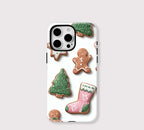 Cute Christmas iPhone Case – Gingerbread Shockproof MagSafe Cover