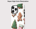 Cute Christmas iPhone Case – Gingerbread Shockproof MagSafe Cover