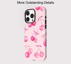 Cherry Pink iPhone Case – Cute Aesthetic Protective Phone Case