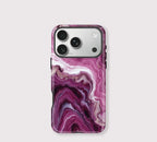Pink Marble iPhone Case – Luxury Shockproof MagSafe Cover
