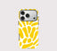 Yellow Abstract iPhone Case – Aesthetic Shockproof Cover