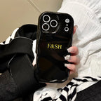 Customized Name Phone Case – Personalized Glossy iPhone Case
