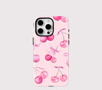Cherry Pink iPhone Case – Cute Aesthetic Protective Phone Case
