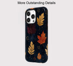 Autumn Leaves iPhone Case Shockproof Fall Aesthetic Cover