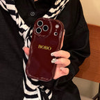Customized Name Phone Case – Personalized Glossy iPhone Case